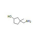 3-(Aminomethyl)-3-methylcyclopentanol