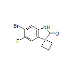 6’-Bromo-5’-fluorospiro[cyclobutane-1,3’-indolin]-2’-one