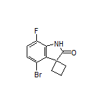 4’-Bromo-7’-fluorospiro[cyclobutane-1,3’-indolin]-2’-one