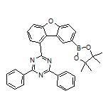 9-(4,6-Diphenyl-1,3,5-triazin-2-yl)dibenzo[b,d]furane-2-boronic Acid Pinacol Ester