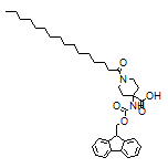 4-(Fmoc-amino)-1-palmitoylpiperidine-4-carboxylic Acid