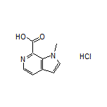 1-Methyl-6-azaindole-7-carboxylic Acid Hydrochloride