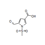 5-Formyl-1-(methylsulfonyl)-1H-pyrrole-3-carboxylic Acid