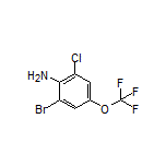 2-Bromo-6-chloro-4-(trifluoromethoxy)aniline
