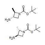 trans-1-Boc-2-methylazetidin-3-amine