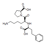 (S)-1-[(S)-6-Amino-2-[[(S)-1-carboxy-3-phenylpropyl]amino]hexanoyl]pyrrolidine-2-carboxylic Acid