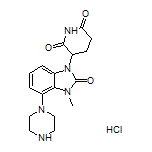 3-(3-methyl-2-oxo-4-(piperazin-1-yl)-2,3-dihydro-1H-benzo[d]imidazol-1-yl)piperidine-2,6-dione hydrochloride