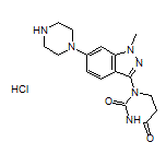 1-[1-Methyl-6-(1-piperazinyl)-3-indazolyl]dihydropyrimidine-2,4(1H,3H)-dione Hydrochloride