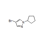 4-Bromo-1-cyclopentylpyrazole