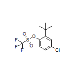 2-(tert-Butyl)-4-chlorophenyl trifluoromethanesulfonate