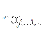 Ethyl 4-[(4-Formyl-2,6-dimethylphenyl)sulfonyl]butanoate