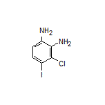 3-Chloro-4-iodobenzene-1,2-diamine