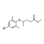 Methyl 4-[(4-Bromo-2,6-dimethylphenyl)thio]pentanoate