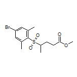 Methyl 4-[(4-Bromo-2,6-dimethylphenyl)sulfonyl]pentanoate