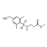 Methyl 4-[[4-(Hydroxymethyl)-2,6-dimethylphenyl]sulfonyl]pentanoate