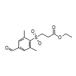 Ethyl 3-[(4-Formyl-2,6-dimethylphenyl)sulfonyl]propanoate