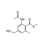 Methyl 2-Acetamido-4-(hydroxymethyl)-6-methylbenzoate