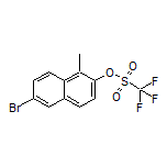 6-Bromo-1-methyl-2-naphthyl Trifluoromethanesulfonate