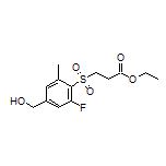 Ethyl 3-[[2-Fluoro-4-(hydroxymethyl)-6-methylphenyl]sulfonyl]propanoate