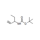 N-Boc-1-pentyn-3-amine