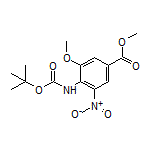 Methyl 4-(Boc-amino)-3-methoxy-5-nitrobenzoate