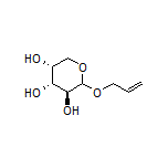 (3S,4R,5R)-2-(Allyloxy)tetrahydro-2H-pyran-3,4,5-triol