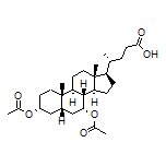 (R)-4-[(3R,5S,7R,8R,9S,10S,13R,14S,17R)-3,7-Diacetoxy-10,13-dimethylhexadecahydro-1H-cyclopenta[a]phenanthren-17-yl]pentanoic Acid