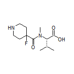 N-(4-Fluoropiperidine-4-carbonyl)-N-methyl-L-valine