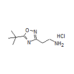 2-[5-(tert-Butyl)-1,2,4-oxadiazol-3-yl]ethanamine Hydrochloride