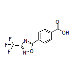 4-[3-(Trifluoromethyl)-1,2,4-oxadiazol-5-yl]benzoic Acid