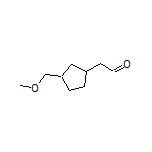 2-[3-(Methoxymethyl)cyclopentyl]acetaldehyde