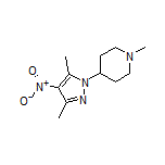 4-(3,5-Dimethyl-4-nitro-1H-pyrazol-1-yl)-1-methylpiperidine