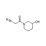 3-(3-Hydroxy-1-piperidyl)-3-oxopropanenitrile