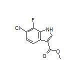 Methyl 6-Chloro-7-fluoro-1H-indole-3-carboxylate