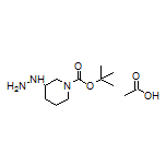 1-Boc-3-Hydrazinylpiperidine Acetate