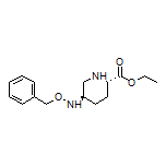 Ethyl (2S,5R)-5-[(Benzyloxy)amino]piperidine-2-carboxylate