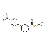 1-Boc-5-[4-(trifluoromethyl)phenyl]-1,2,3,6-tetrahydropyridine