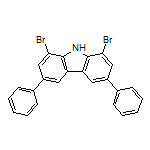 1,8-Dibromo-3,6-diphenyl-9H-carbazole