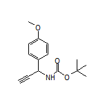 N-Boc-1-(4-methoxyphenyl)prop-2-yn-1-amine