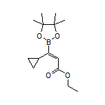 (Z)-1-Cyclopropyl-3-ethoxy-3-oxo-1-propene-1-boronic Acid Pinacol Ester