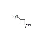 3-Chloro-3-methylcyclobutanamine