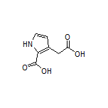 3-(Carboxymethyl)-1H-pyrrole-2-carboxylic Acid