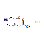 2-(2-Oxopiperazin-1-yl)acetic Acid Hydrochloride