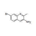 3-Amino-7-bromo-2-methylquinoline