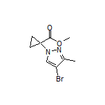 Methyl 1-(4-Bromo-3-methyl-1H-pyrazol-1-yl)cyclopropane-1-carboxylate