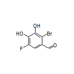 2-Bromo-5-fluoro-3,4-dihydroxybenzaldehyde