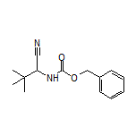 2-(Cbz-amino)-3,3-dimethylbutanenitrile