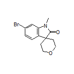 6-Bromo-1-methyl-2’,3’,5’,6’-tetrahydrospiro[indoline-3,4’-pyran]-2-one