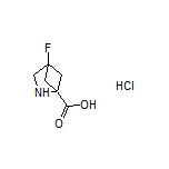 4-Fluoro-2-azabicyclo[2.1.1]hexane-1-carboxylic Acid Hydrochloride