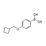 4-(Cyclobutylmethoxy)phenylboronic Acid